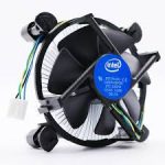 Intel CPU Processor Cooler or Cooling Fan - Black