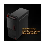 Value Top VT-E191 Mid Tower Black ATX Desktop Casing (200W PSU) - Image 3