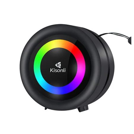 Kisonli S16 Bluetooth Speaker With LED Lights