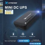 XTREME XUP63-8.8 17W Max 8800mAH MINI DC UPS